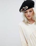 Her Curious Nature Oracle Beret - Black