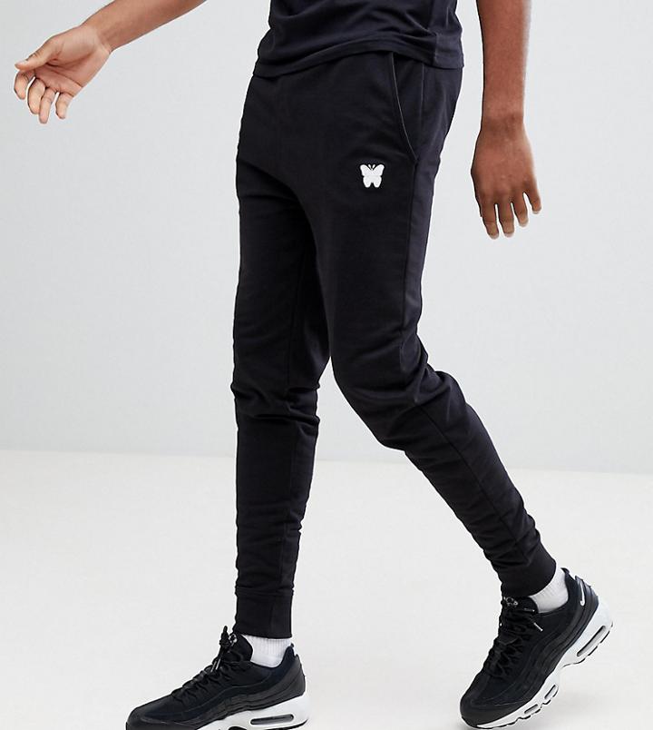 Good For Nothing Tall Skinny Joggers In Black With Small Logo - Black
