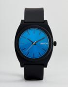Nixon X Float Collective Time Teller Watch In Black - Black