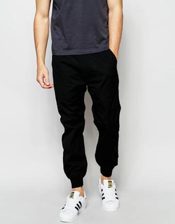 Izzue Chinos With Cuff - Black