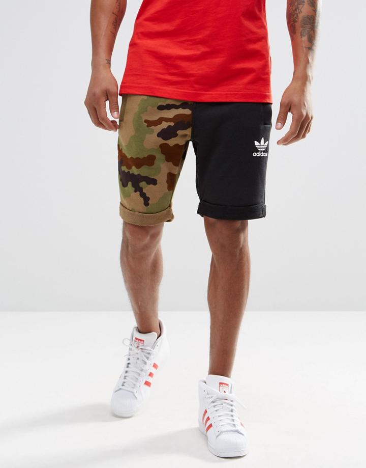 Adidas Originals Block Shorts Ay9275 - Black