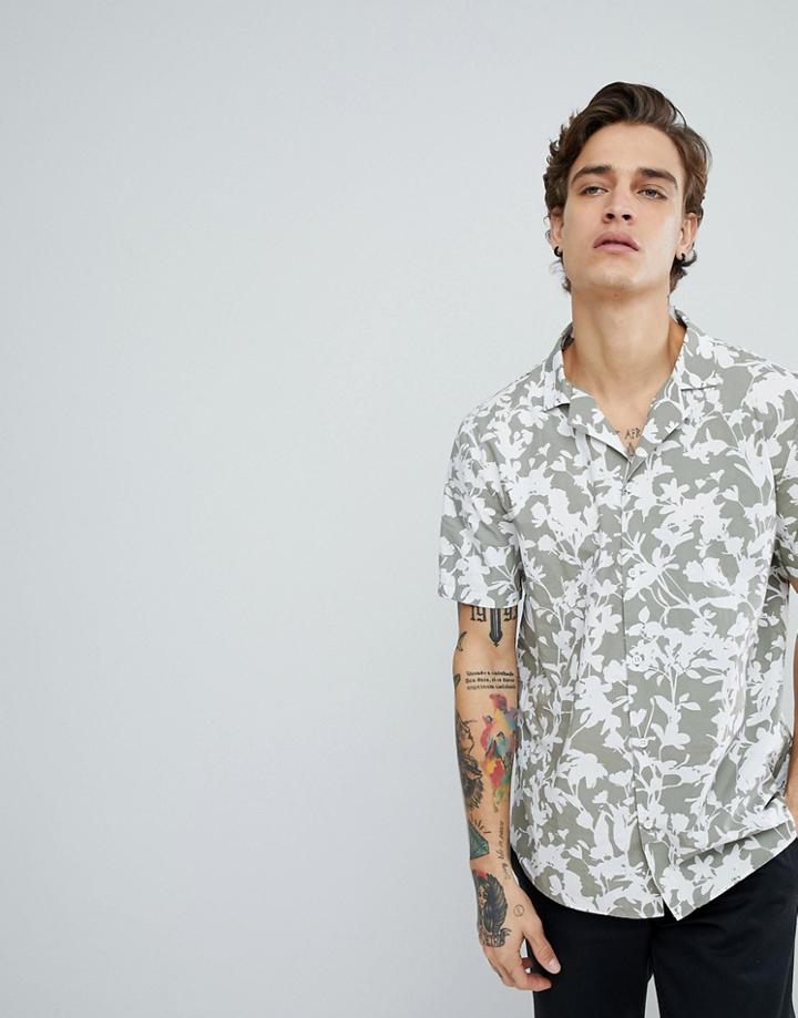 Dr Denim Yulian Short Sleeve Shirt - Green