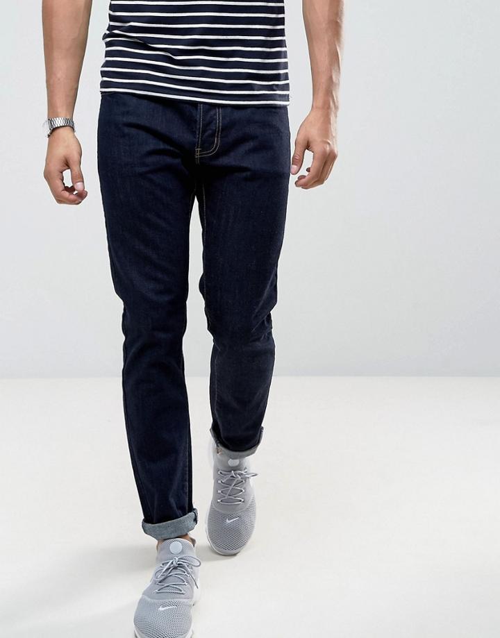 Lyle & Scott Slim Fit Jeans Rinse Wash - Navy
