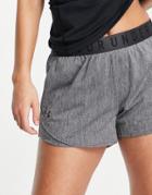 Under Armour Training Play Up 3.0 Twist Shorts In Gray Heather