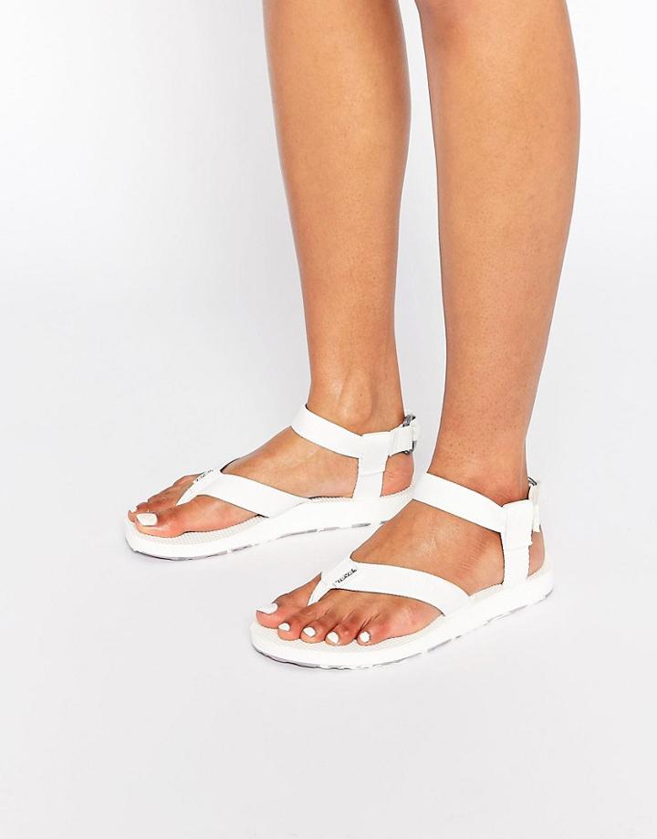 Teva Original Marbled Flat Sandals - Bright White
