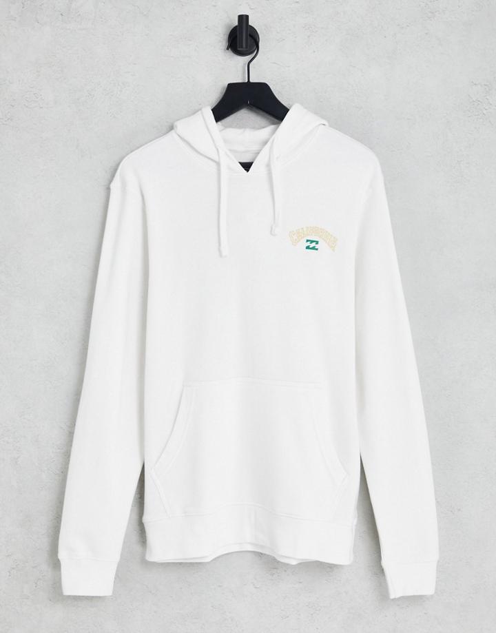 Billabong Arch Dreamy Places Hoodie In White Exclusive At Asos