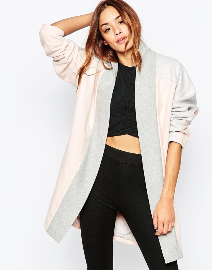 The Fifth The Great Divide Paneled Coat