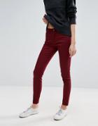 Jdy Skinny Low South Pant - Red