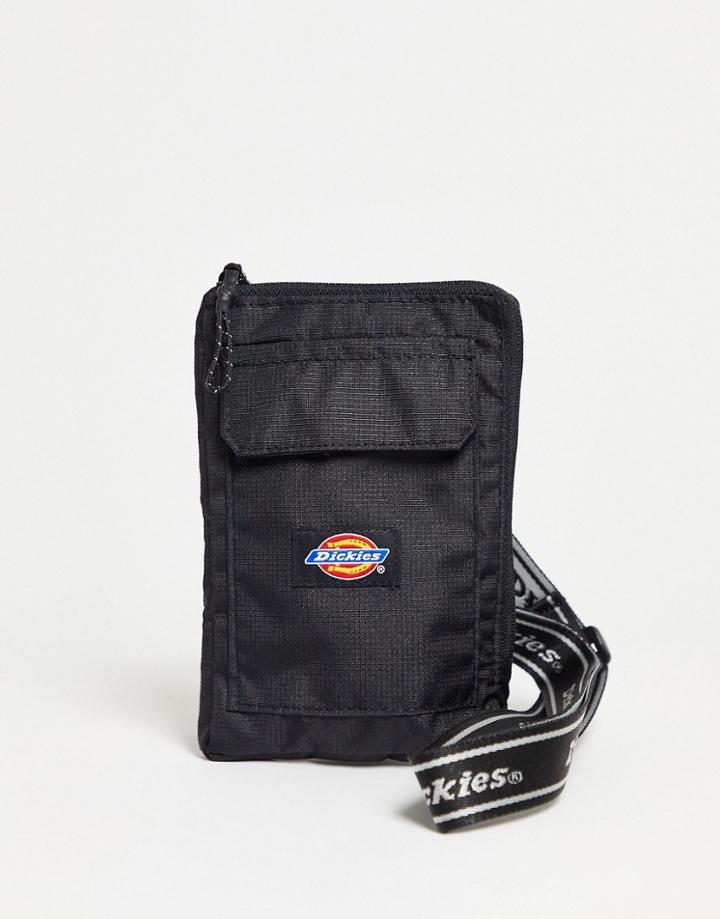 Dickies Grasston Cross Body Bag In Black