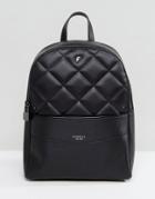 Fiorelli Trenton Quilted Backpack In Black - Black