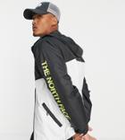 The North Face Cyclone Jacket In Black/white Exclusive To Asos