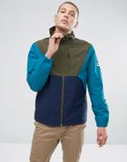 Penfield Cochato Hooded Jacket Techical Waterproof Tricolor In Green - Green