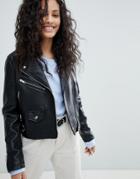 Bershka Biker Jacket - Multi