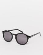 Cheap Monday Circle Sunglasses - Black