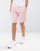 Religion Jersey Oil Wash Shorts - Pink