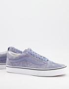 Vans Old Skool Suede Sneakers In Blue-blues
