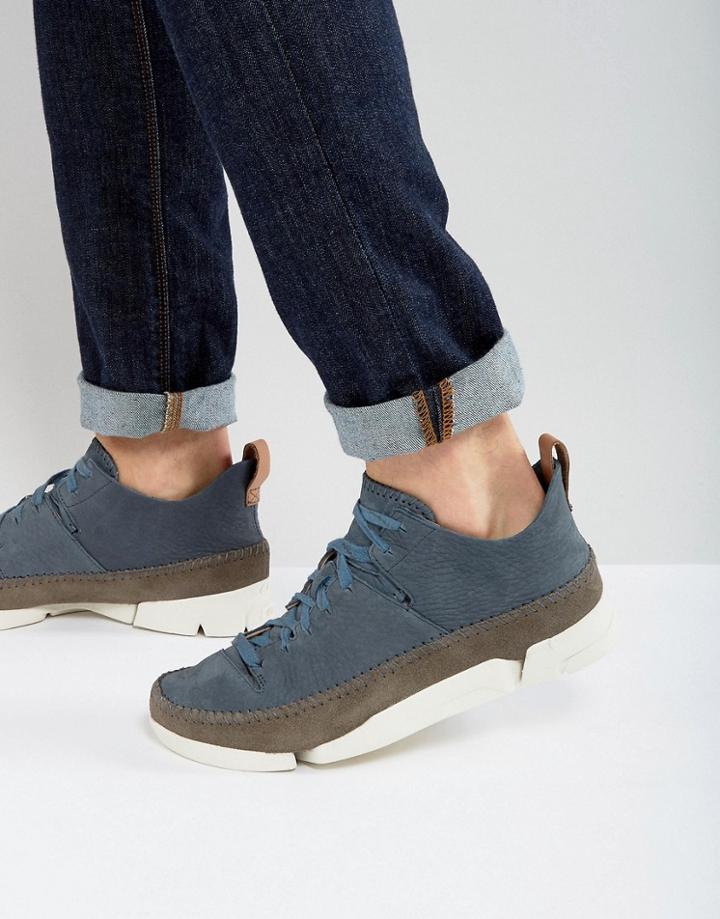 Clarks Originals Trigenic Flex Sneakers - Blue