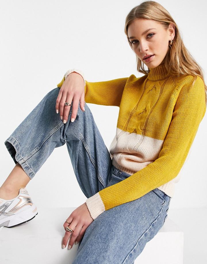 Vero Moda High Neck 2-part Sweater-multi