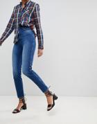 Pepe Jeans Betty High Waisted Skinny Jeans-blue