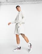 Nike Revival Logo Shorts In Off White