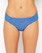 Robyn Lawley Almost French Bikini Bottom - Palace Blue