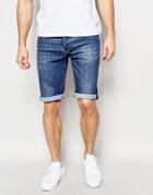 Pepe Jeans Cash Denim Shorts - Blue