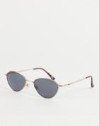 Vans Amped Sunglasses In Gold