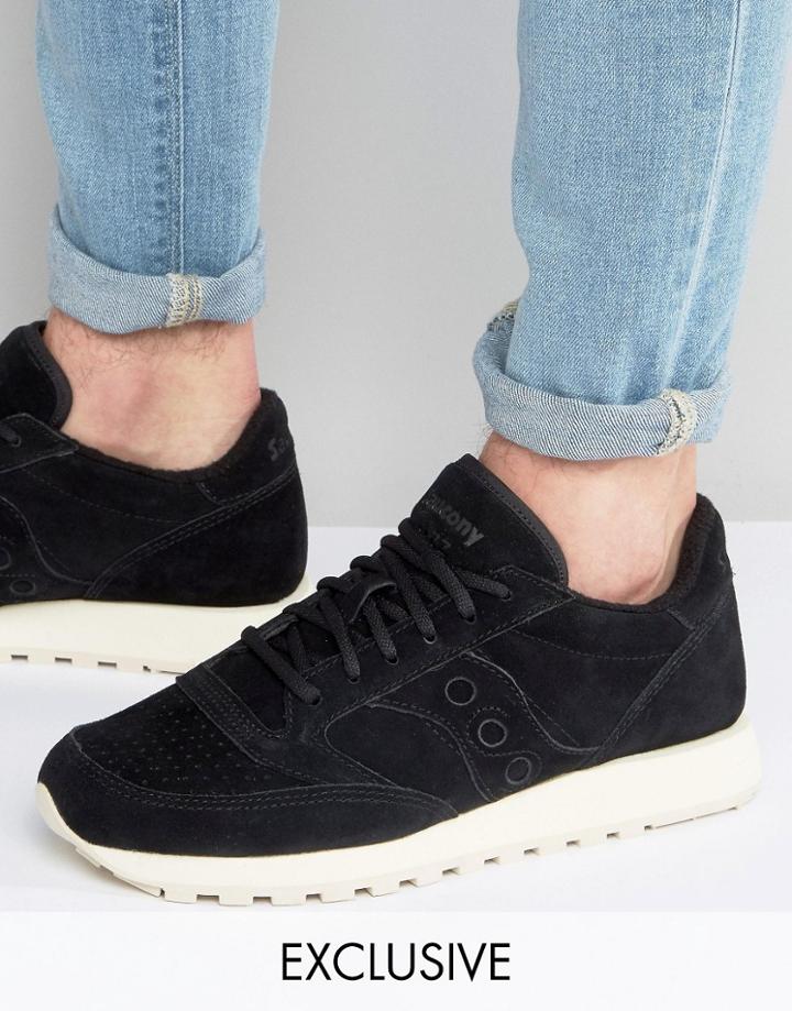 Saucony Jazz Sneakers In Black S70246-3 Exclusive To Asos - Black