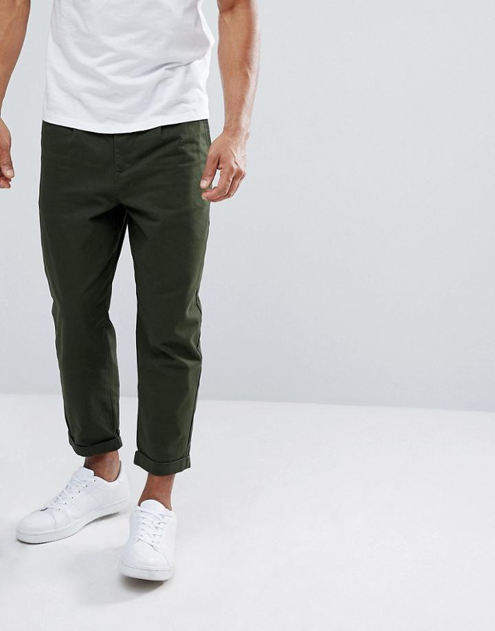 Only & Sons Balloon Fit Chino - Green