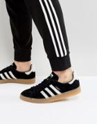 Adidas Originals Campus Sneakers In Black Bz0071 - Black