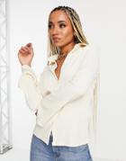 Asos Design Oversized Jersey Texture Shirt In Stone - Part Of A Set-neutral