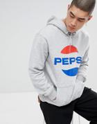 Sweet Sktbs X Pepsi Hoodie With Logo In Gray - Gray