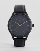 Asos Watch In Black With Copper Highlights - Black