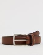 Ben Sherman Leather Belt In Brown
