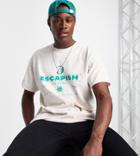 New Look Oversized T-shirt With Escapism Print In Cream-white