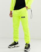 Night Addict Neon Trackpants - Yellow