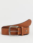 Only & Sons Jeans Belt In Cognac - Brown