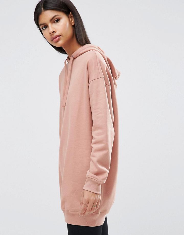 Asos Ultimate Oversized Pullover Hoodie - Pink