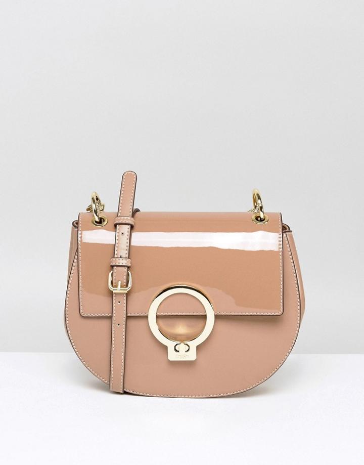 Faith Metalwork Cross Body Bag - Pink