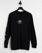 Vans Sketches Long Sleeve T-shirt In Black