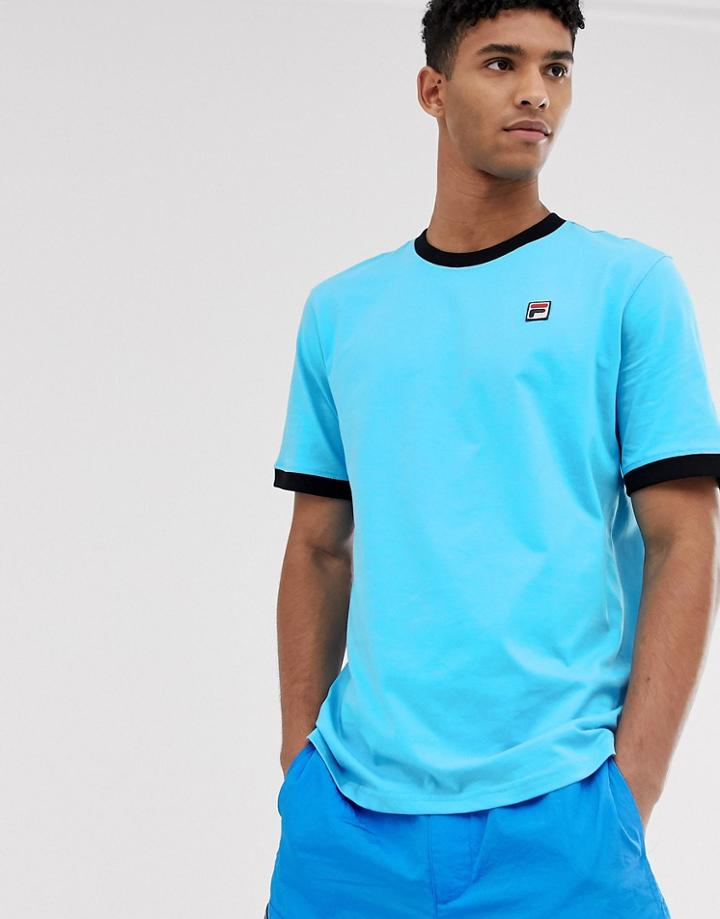Fila Marconi Ringer T-shirt In Light Blue