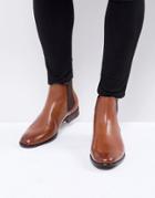 Aldo Aradowen Leather Chelsea Boots In Tan - Tan