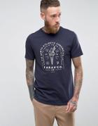 Farah Northley Slim Fit Ice Cream Logo T-shirt Navy - Navy