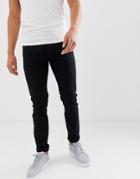 Diesel Thommer Slim Fit Jeans In 0688h Stay Black - Black