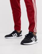 Adidas Originals U-path Run Sneakers In Black