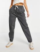 Cotton: On Everyday Pants In Gray-grey