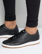 Le Coq Sportif Arthur Ashe Gum Sneakers In Black 1620956 - Black