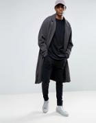 Asos Longline T-shirt And Super Skinny Jogger In Black Multipack Save - Multi
