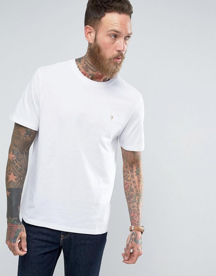 Farah Denny Crew Neck T-shirt - White