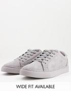 Asos Design Sneakers In Gray